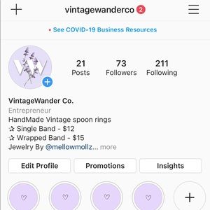 Vintage spoon rings!